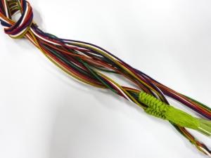 未使用品　正絹　手組帯締め